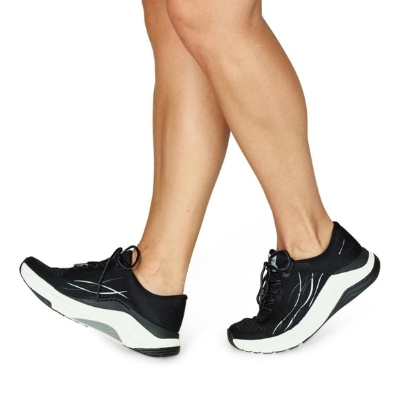 Dansko Pace Black Mesh Sneaker - Picture 1 of 9